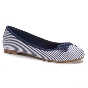 NEW SO Womens Boat Ballet Flats Shoes size 7